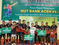 Singapore VC Juara Turnamen Voli Bank Aceh Action Cup 2023