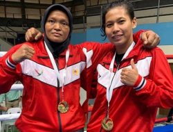 Dua Petinju Putri Aceh Boyong 2 Keping Emas di Legacy Women’s Boxing Singapura
